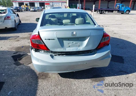 2012 Honda Civic Lx from USA, damaged, VIN 19XFB2F58CE085586